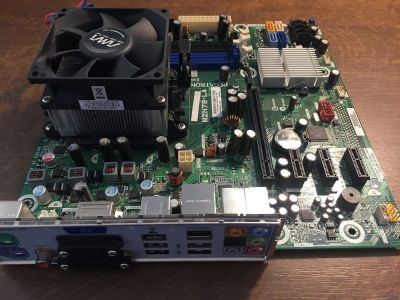 Лот: 9959692. Фото: 1. Комплект HP M2N78-LA + AMD Phenom... Материнские платы