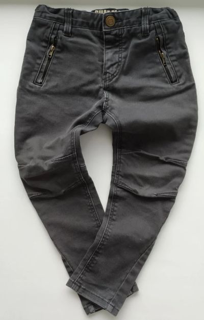 Лот: 16234541. Фото: 1. Джинсы байкерские H&M, рост 104... Брюки, шорты, джинсы