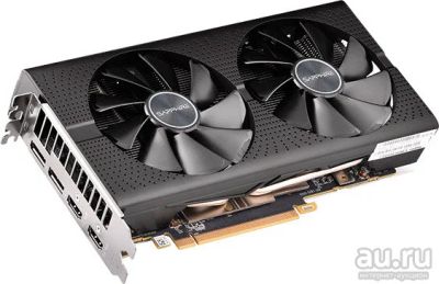 Лот: 18149989. Фото: 1. Sapphire RX 580 8gb nitro+. Видеокарты