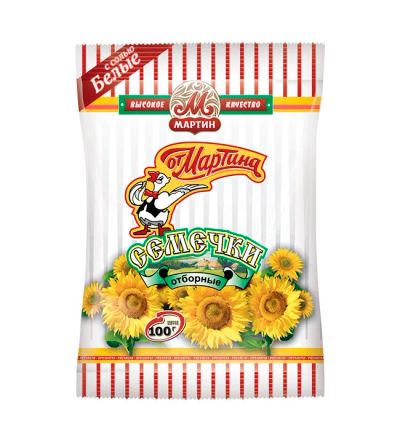 Лот: 18161352. Фото: 1. Семечки от Мартина. Отборные белые... Крупы, сыпучие продукты
