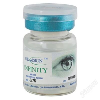 Лот: 1170771. Фото: 1. Контактныея линзы OKVision Infinity... Контактные линзы