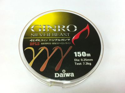 Лот: 7000836. Фото: 1. Леска Daiwa Ginro Silver Beast... Леска, блесны, крючки, мормышки