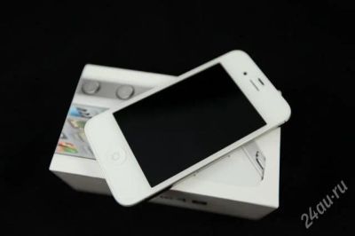 Лот: 2351224. Фото: 1. iPhone 4S, 16 Gb, белый, РСТ... Смартфоны