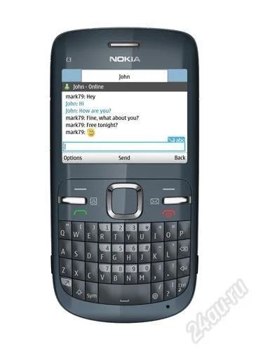 Лот: 2055793. Фото: 1. nokia c 3. Кнопочные мобильные телефоны