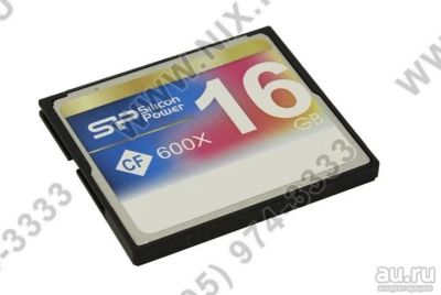 Лот: 8836922. Фото: 1. Карта памяти CF 600x Silicon Power... Карты памяти