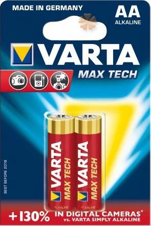 Лот: 5022009. Фото: 1. Батарейка Varta Max Tech LR 06... Батарейки, аккумуляторы, элементы питания