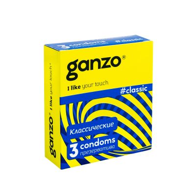 Лот: 24246043. Фото: 1. Презервативы классические Ganzo... Презервативы