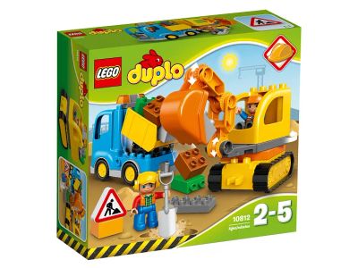 Лот: 25632595. Фото: 1. Lego 10812 Duplo Грузовик и гусеничный... Конструкторы