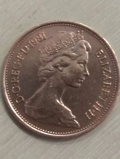 Лот: 19284009. Фото: 1. Великобритания 2 пенса 1981г. Великобритания и острова