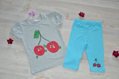 Лот: 11632380. Фото: 1. Комплект для девочек "Cherry". Костюмы, пиджаки, комбинезоны