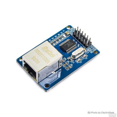 Лот: 1785692. Фото: 1. Ethernet shield на ENC28J60 для... Микроконтроллеры