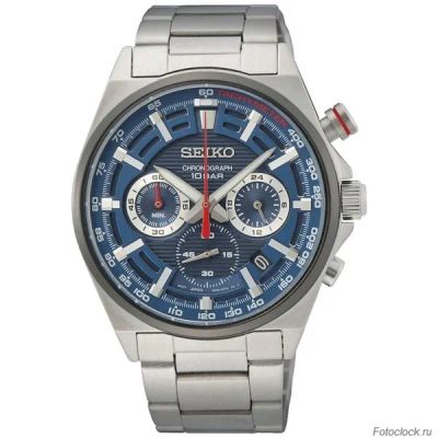 Лот: 24384830. Фото: 1. Наручные часы Seiko SSB407 / SSB407P1. Оригинальные наручные часы