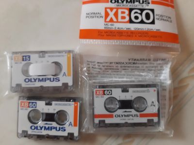 Лот: 16753221. Фото: 1. Olympus XB60/MC60 микро кассета... Диктофоны