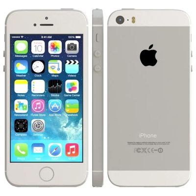 Лот: 4870880. Фото: 1. iPhone 5S 64 Gb Белый [комплект... Смартфоны