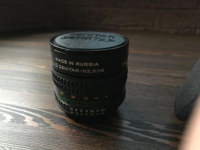 Лот: 16398091. Фото: 1. Объектив «рыбий глаз» Mc Zenitar-N2... Объективы