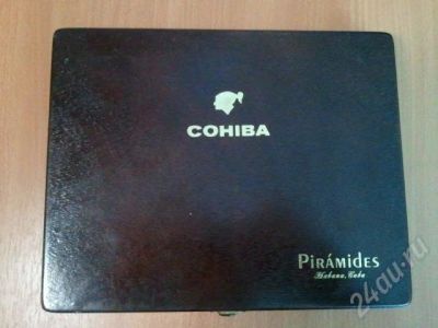 Лот: 667083. Фото: 1. Коробка из под сигар COHIBA. Бутылки, пробки, этикетки