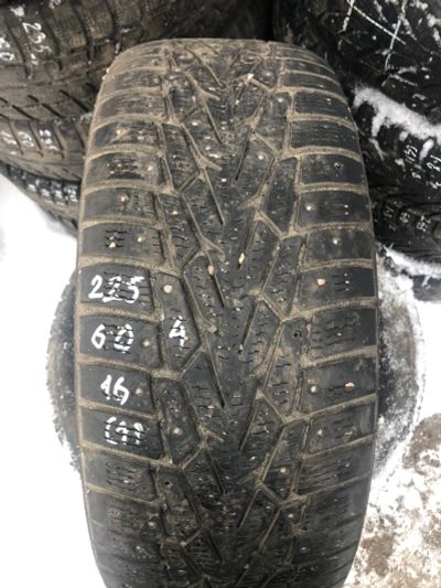 Лот: 24846699. Фото: 1. (1шт) 225/60R16 Nokian Nordman... Шины