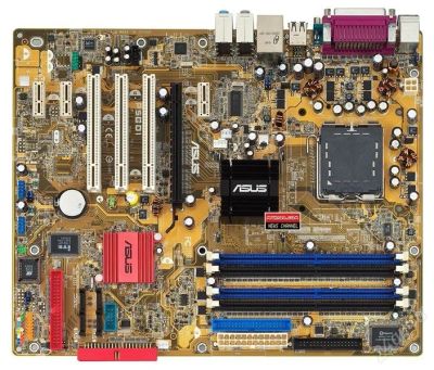 Лот: 2493304. Фото: 1. ASUS P5GD1 для СPU на 775 сокете... Материнские платы