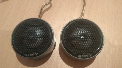 Лот: 12573644. Фото: 1. sony твитеры + кроссоверы. Акустика автомобильная
