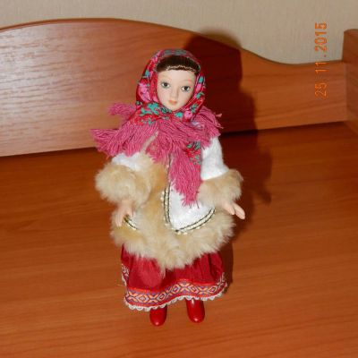 Лот: 6497355. Фото: 1. Куколка фарфоровая новая. Куклы и аксессуары