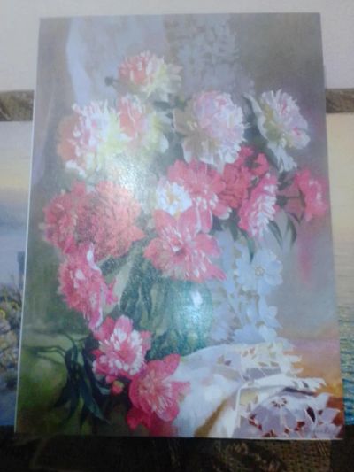 Лот: 5242605. Фото: 1. Продам постер "Пионы" 50см*70см. Аксессуары