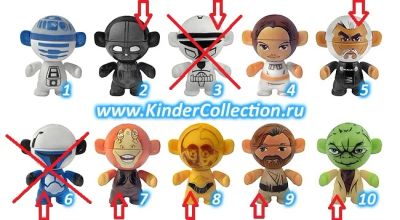 Лот: 2984508. Фото: 1. Киндер Звёздные войны из серии... Игрушки