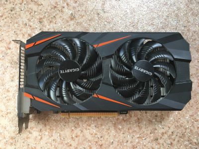 Лот: 13511161. Фото: 1. Видеокарта Gigabyte GeForce GTX... Видеокарты