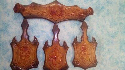 Лот: 12751255. Фото: 1. набор резных досок ручной работы. Другое (посуда, кухонная утварь)