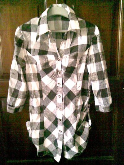 Лот: 4110805. Фото: 1. блузка - туника 44 стрейч. Футболки, топы и майки