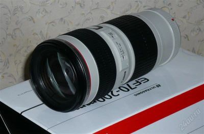Лот: 1777022. Фото: 1. Canon 70-200/4L USM в идеальном... Объективы