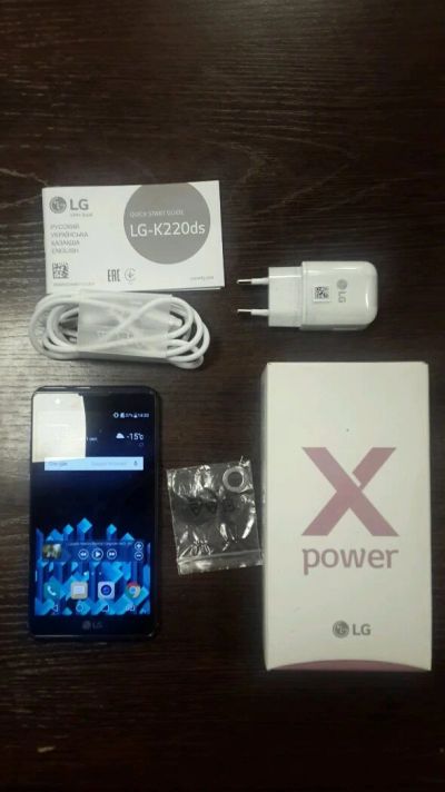 Лот: 10024132. Фото: 1. Смартфон LG X Power K220DS. комплект. Смартфоны