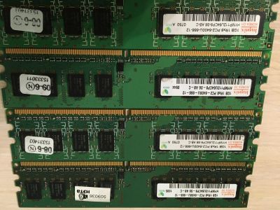 Лот: 17130314. Фото: 1. Hynix HYMP112U64CP8-S6 1GB DDR2... Оперативная память