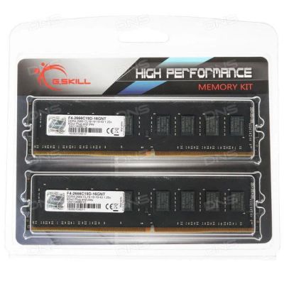 Лот: 15605655. Фото: 1. 16Gb (2x8GB) DDR4 G.Skill F4-2666C19D-16GNT... Оперативная память