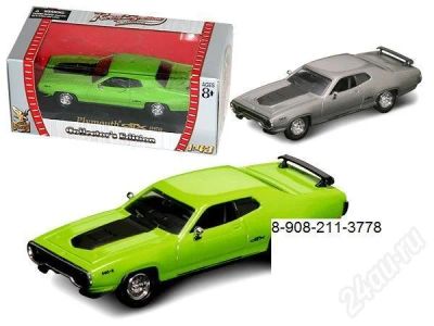 Лот: 350978. Фото: 1. моделька Plymouth GTX 1971 год. Автомоделизм