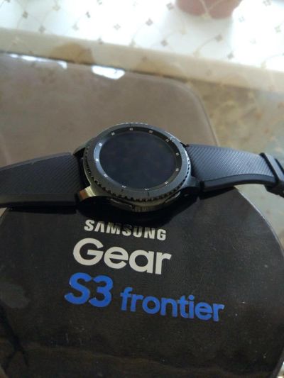 Лот: 10414402. Фото: 1. Samsung Gear S3 Frontier. Смарт-часы, фитнес-браслеты, аксессуары