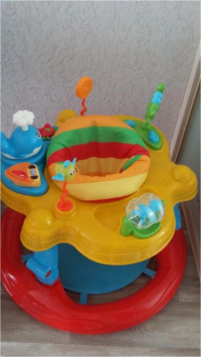 Лот: 7815923. Фото: 1. Прыгунки (ходунки) 2в1. Ходунки, прыгунки, качели