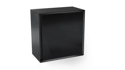 Лот: 23739786. Фото: 1. Шкаф навесной Glass, цвет Черный... Шкафы, шкафы-купе
