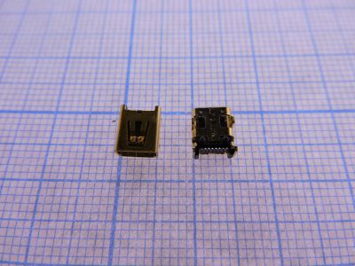 Лот: 12287885. Фото: 1. Разъём mini-USB №15. Разъёмы