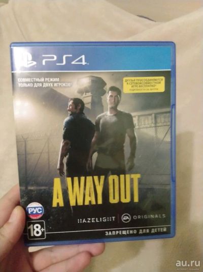 Лот: 13009768. Фото: 1. A Way Out. Игры для консолей