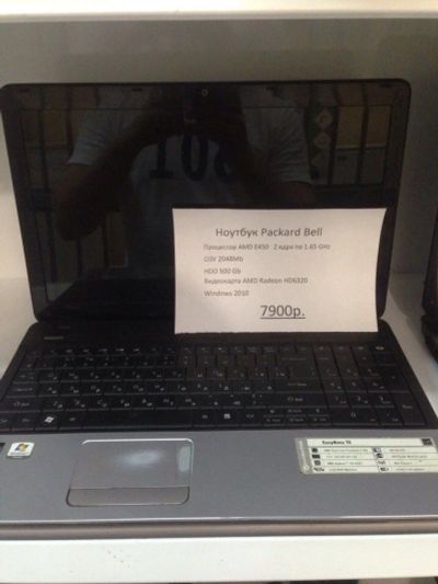 Лот: 10093094. Фото: 1. Ноутбук Packard Bell. Ноутбуки