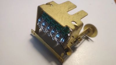 Лот: 15721007. Фото: 1. Счётный механизм 5-и разрядный... Головки измерительные, индикаторы