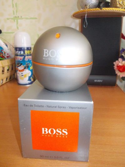 Лот: 3674835. Фото: 1. Boss in Motion от Hugo Boss 90мл... Мужская парфюмерия