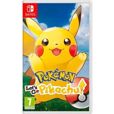 Лот: 24278880. Фото: 1. Pokémon: Let's Go, Pikachu! Картридж... Игры для консолей
