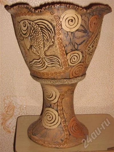 Лот: 686148. Фото: 1. Вазон. Объем 10 литров. Вазы