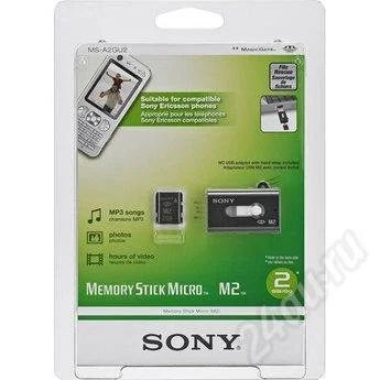 Лот: 523048. Фото: 1. SONY Memory Stick Micro M2 2Gb... USB-флеш карты