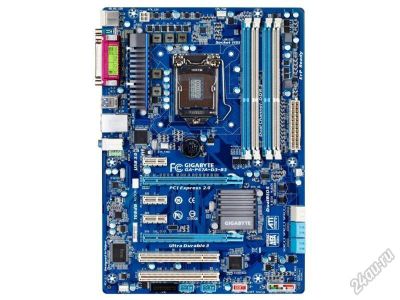 Лот: 5647855. Фото: 1. Игровая материнка Gigabyte GA-P67A-D3-B3... Материнские платы