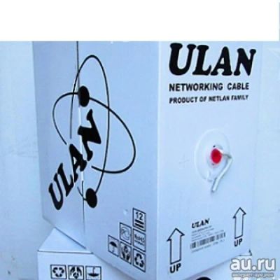 Лот: 14984730. Фото: 1. Кабель витая пара ULAN UTP 4 пары... Сетевые кабели