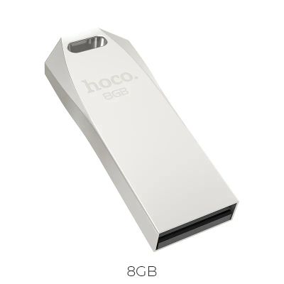 Лот: 24864456. Фото: 1. Флешка USB 2.0 8Gb Hoco UD4 silver... USB-флеш карты