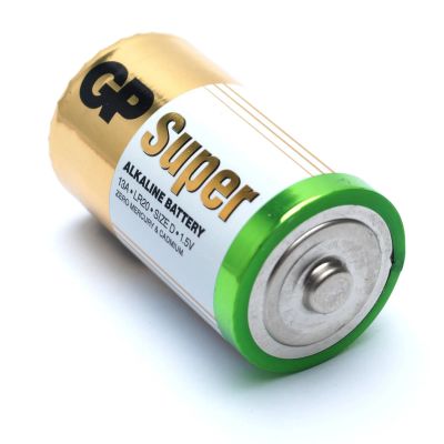 Лот: 19877185. Фото: 1. Батарейка GP Super Alcaline D... Батарейки, аккумуляторы, элементы питания