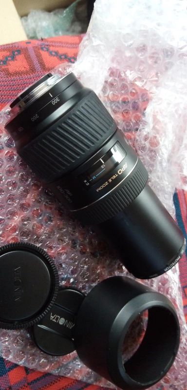 Лот: 15490434. Фото: 1. Минольта Minolta af 100 300mm... Объективы